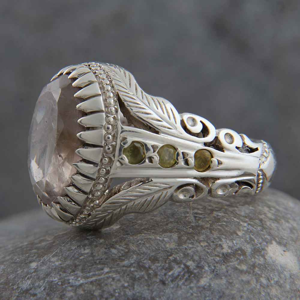 Price and Buy Persian Dur-e Najaf Silver Ring For Men Elegance Milad - Image 3
