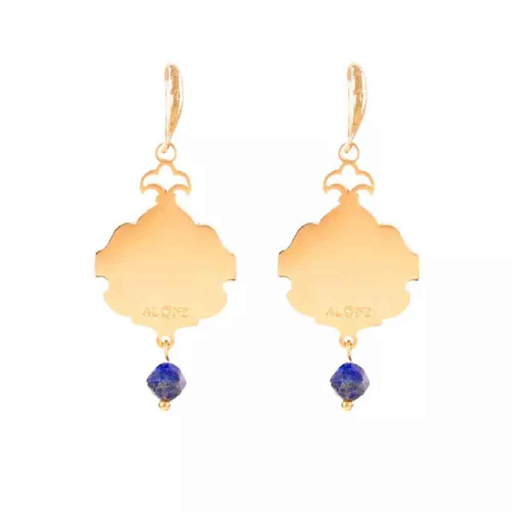 Price and Buy Persian Earrings Gold  Plated for Women Eslimi - Image 3