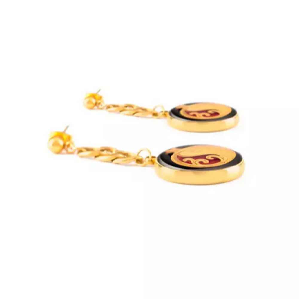 Price and Buy Persian Earrings Gold  Plated for Women Pomegranate Anar - Image 4