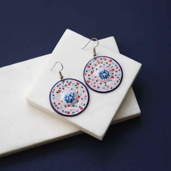 Price and Buy Persian Earrings Handcrafted with Minakari Artistic Flower_68fbe8795360c.jpeg Price and Buy Persian Earrings Handcrafted with Minakari Artistic Flower