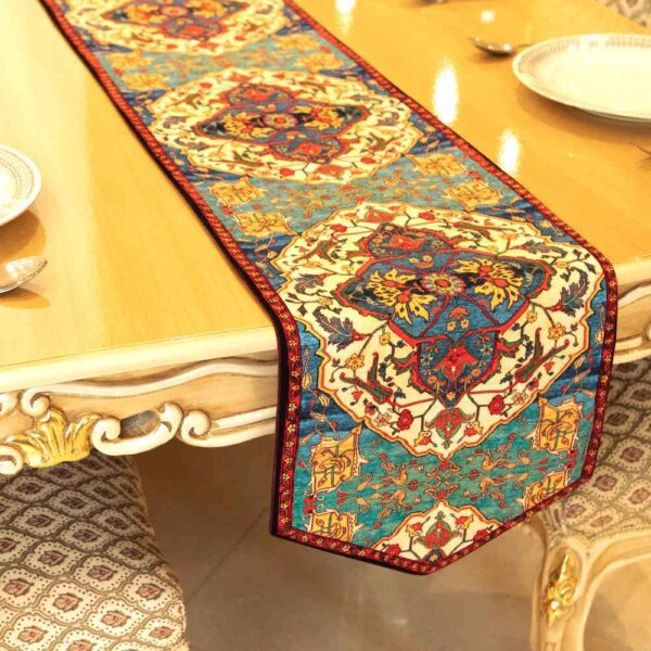 Price and Buy Persian Elegance Blue Velvet Table Runner Haris_68fbc5349fe7f.jpeg Price and Buy Persian Elegance Blue Velvet Table Runner Haris