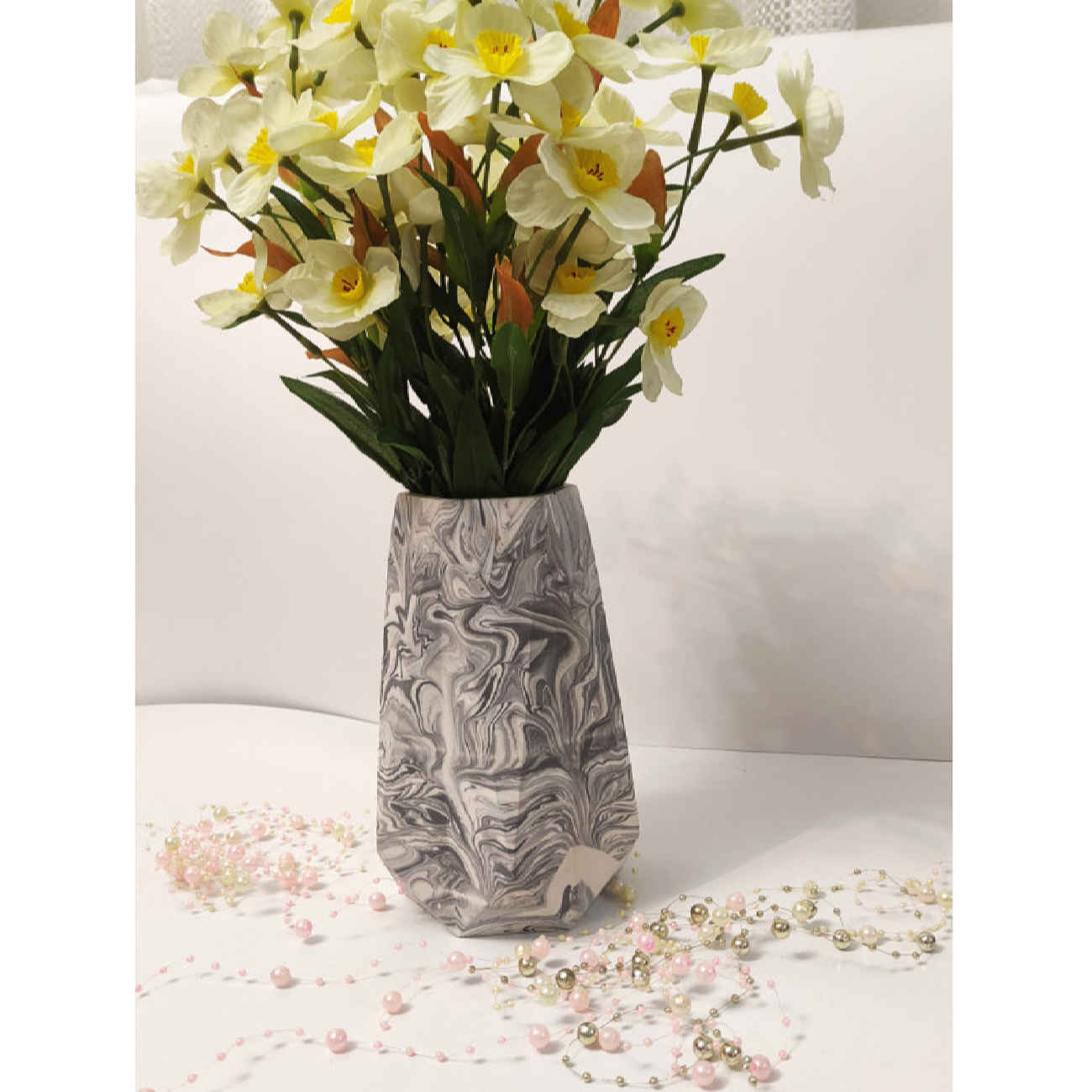 Price and Buy Persian Elegance Concrete Vase Handcrafted - Image 5
