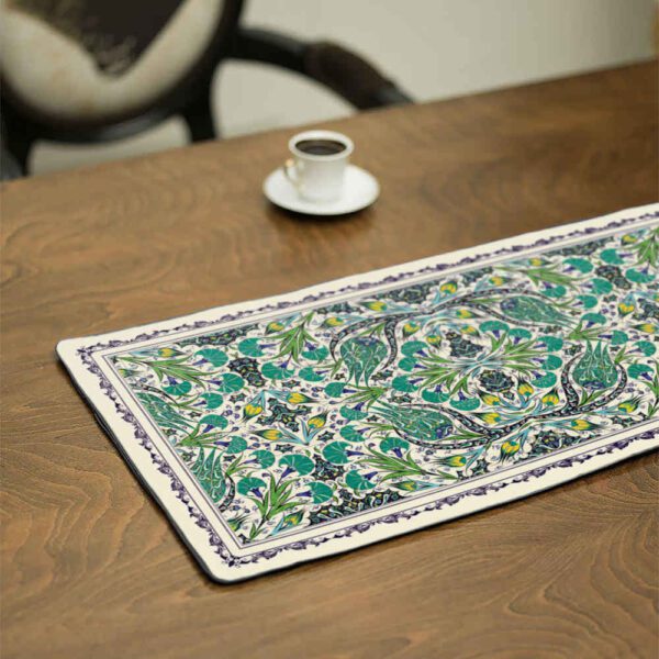 Price and Buy Persian Elegance Green Velvet Table Runner Dasht_68fbcaaec24aa.jpeg Price and Buy Persian Elegance Green Velvet Table Runner Dasht