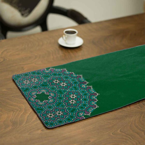 Price and Buy Persian Elegance Green Velvet Table Runner Shams_68fbc4fdb3829.jpeg Price and Buy Persian Elegance Green Velvet Table Runner Shams