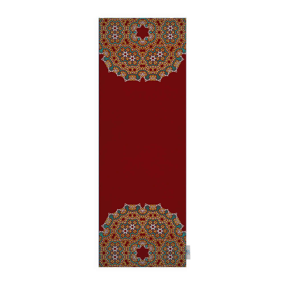 Price and Buy Persian Elegance Red Velvet Table Runner Shams II - Image 3