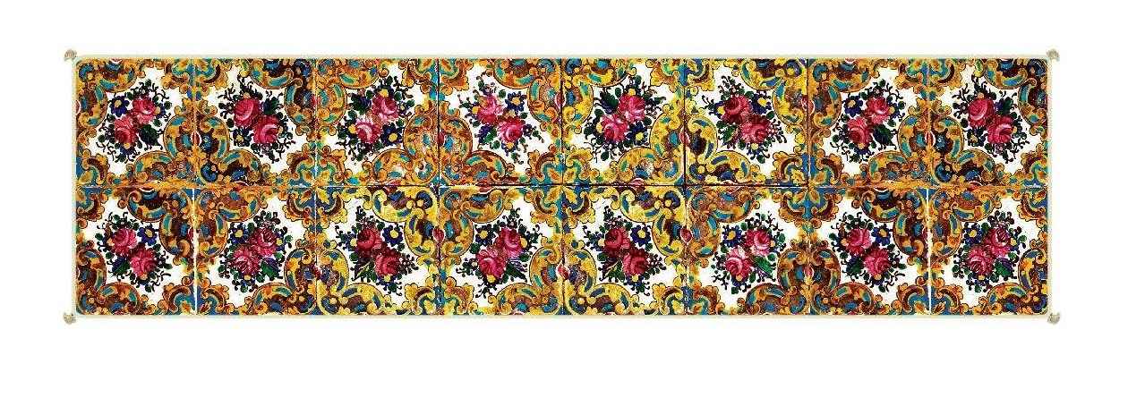 Price and Buy Persian Elegance Velvet Runner Homa R-121 - Image 5
