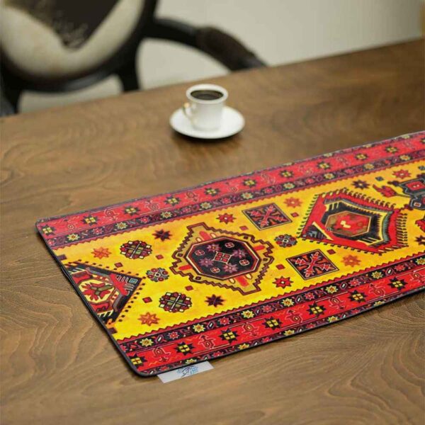 Price and Buy Persian Elegance Yellow Velvet Table Runner Ganjeh_68fbc56f3f7cf.jpeg Price and Buy Persian Elegance Yellow Velvet Table Runner Ganjeh