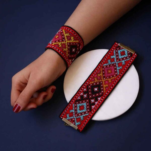 Price and Buy Persian Embroidered Bracelet Model Leila_68fbeebfb4f40.jpeg Price and Buy Persian Embroidered Bracelet Model Leila