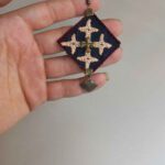 Price and Buy Persian Embroidered Earrings Traditional Needlework with Pendant - Image 4