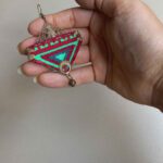 Price and Buy Persian Embroidered Earrings Traditional Needlework - Image 3