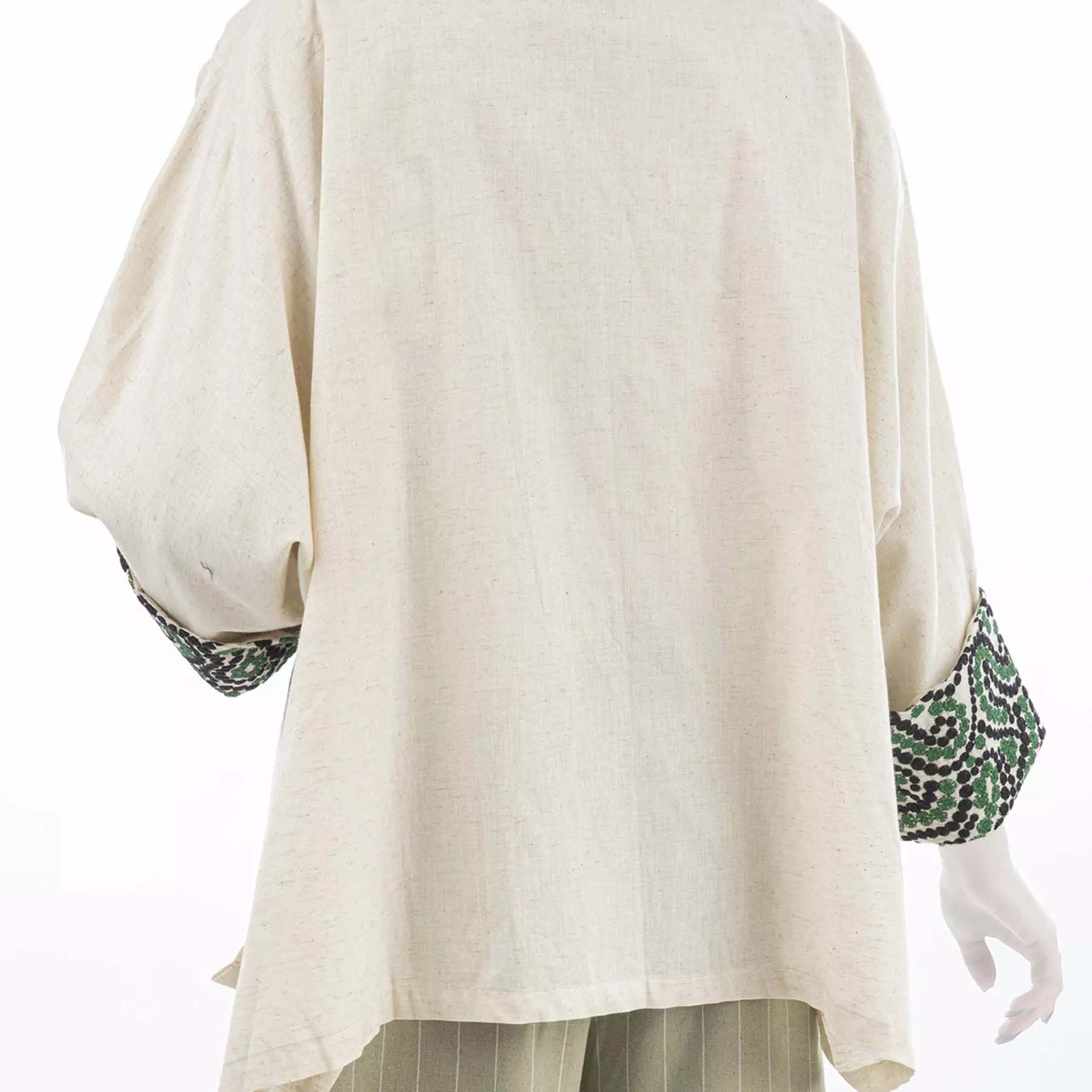 Price and Buy Persian Embroidered Manto for Women Model Dotted - Image 5