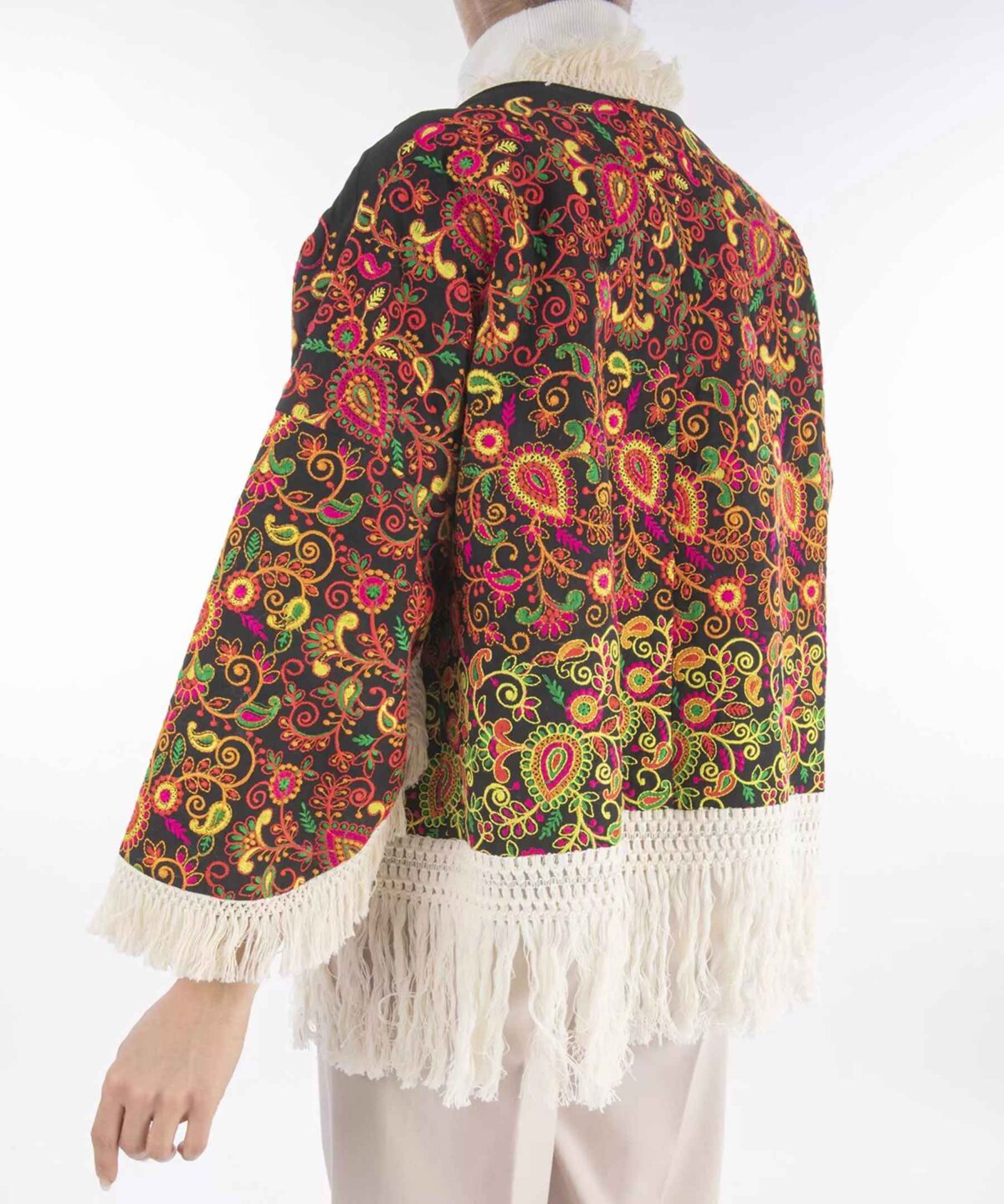 Price and Buy Persian Embroidered Manto for Women with Paisley Design - Image 4