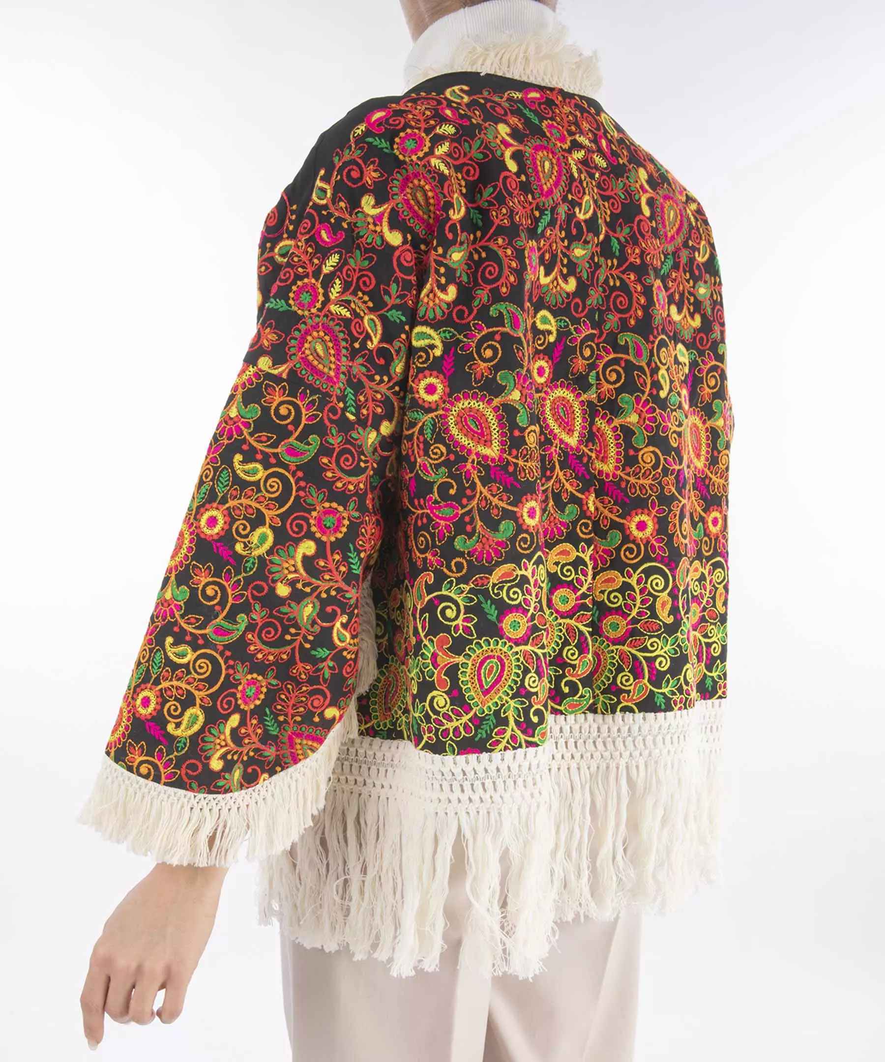 Price and Buy Persian Embroidered Manto for Women with Paisley Design - Image 4