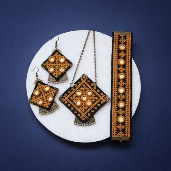 Price and Buy Persian Embroidered Necklace, Bracelet & Earrings Set Model Ayneh Kari_68fbee8d12a5d.jpeg Price and Buy Persian Embroidered Necklace, Bracelet & Earrings Set Model Ayneh Kari