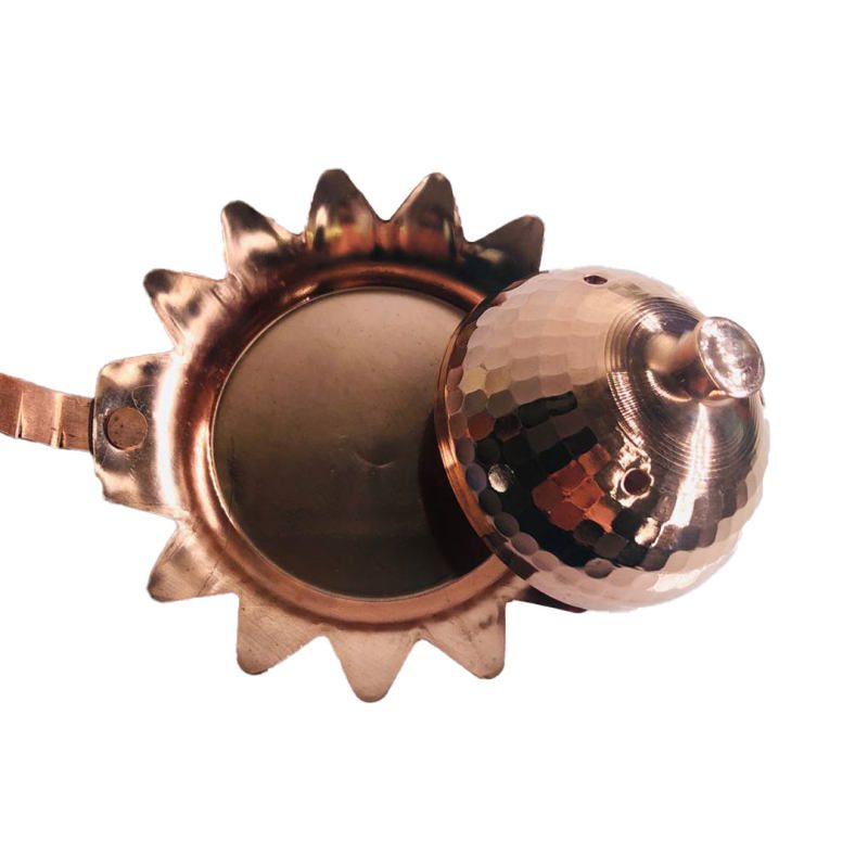 Price and Buy Persian Esfand and Bakhoor Burner – Copper Khorshid - Image 3