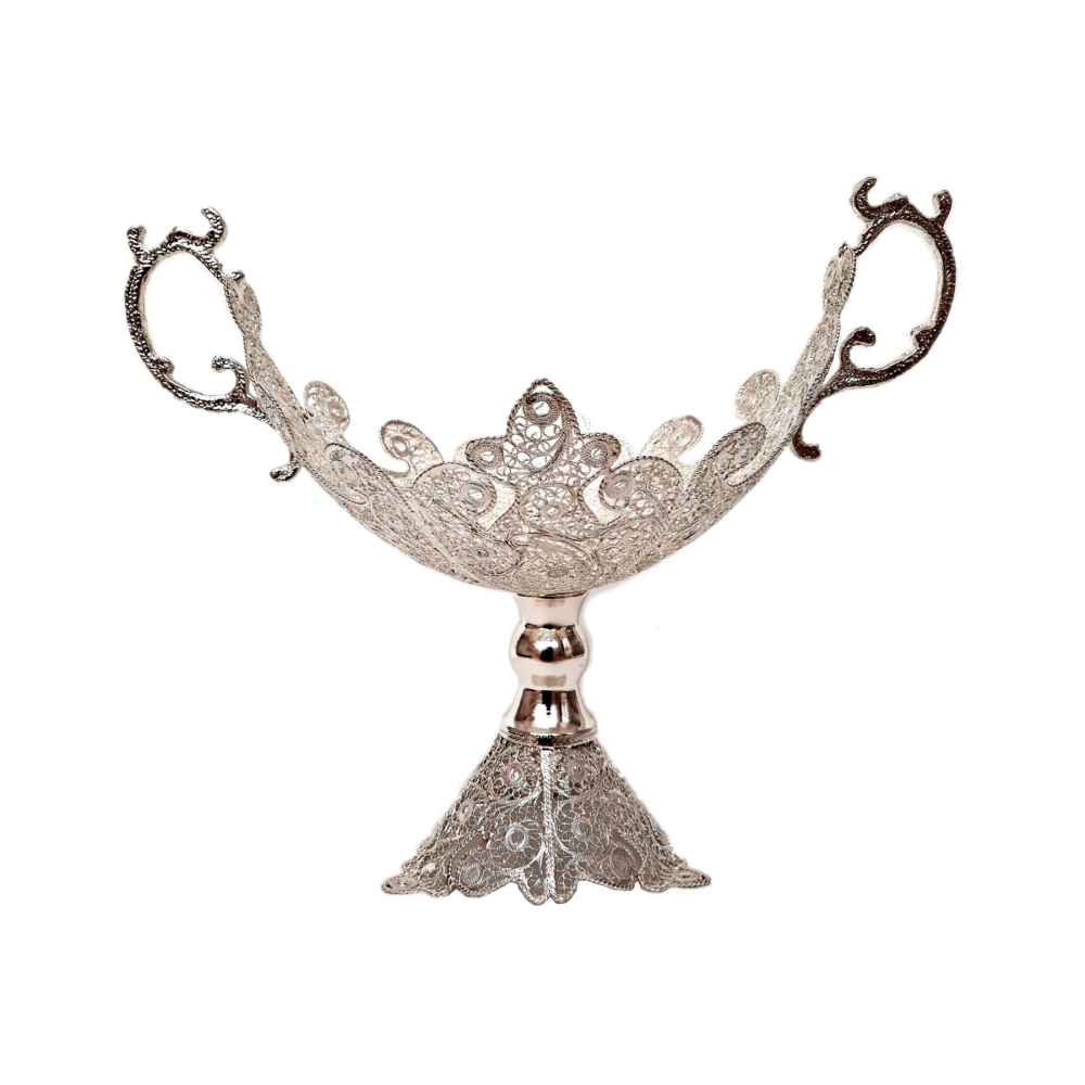 Price and Buy Persian Filigree Decorative Bowl – Artisan-Crafted Tooran Design
