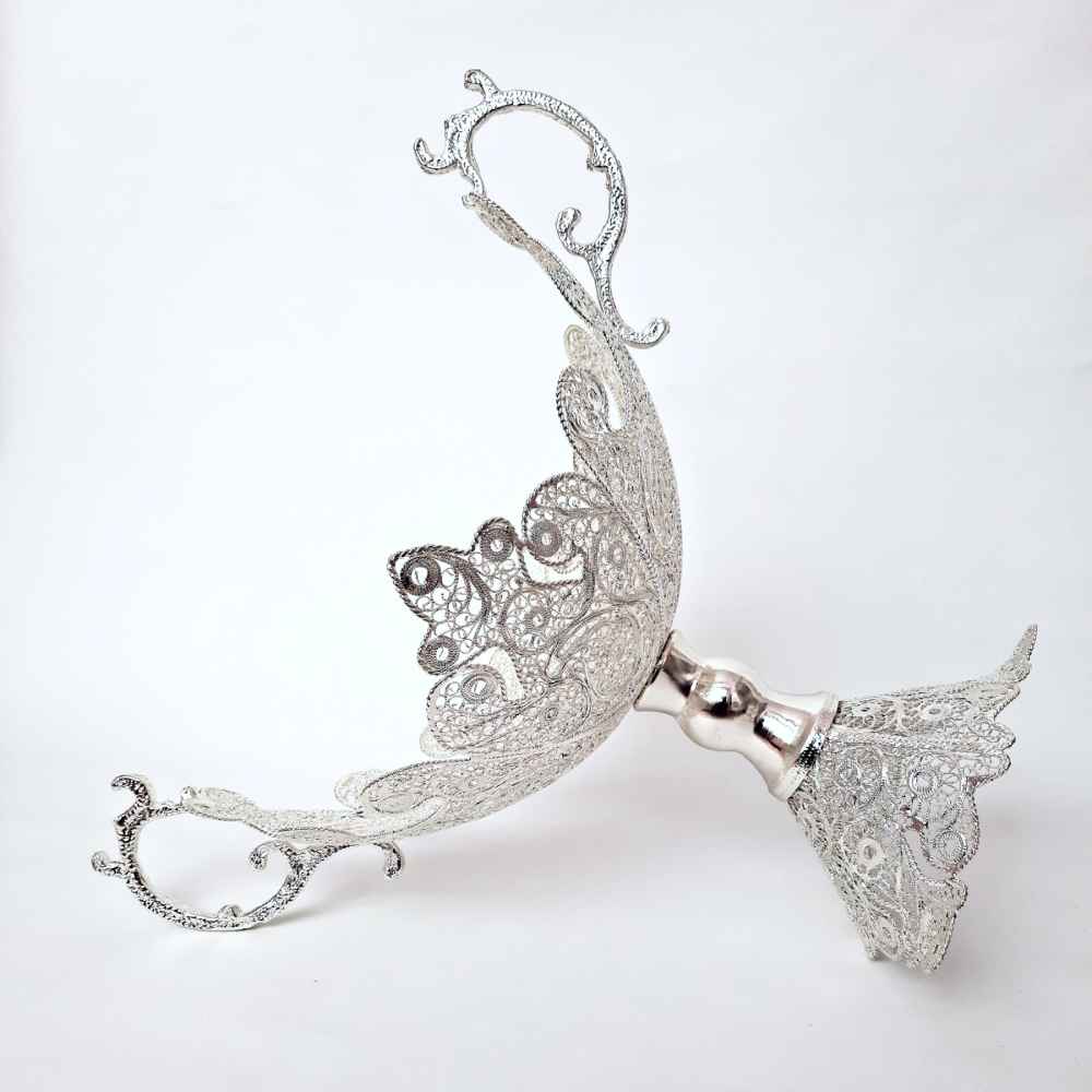 Price and Buy Persian Filigree Decorative Bowl – Artisan-Crafted Tooran Design - Image 4