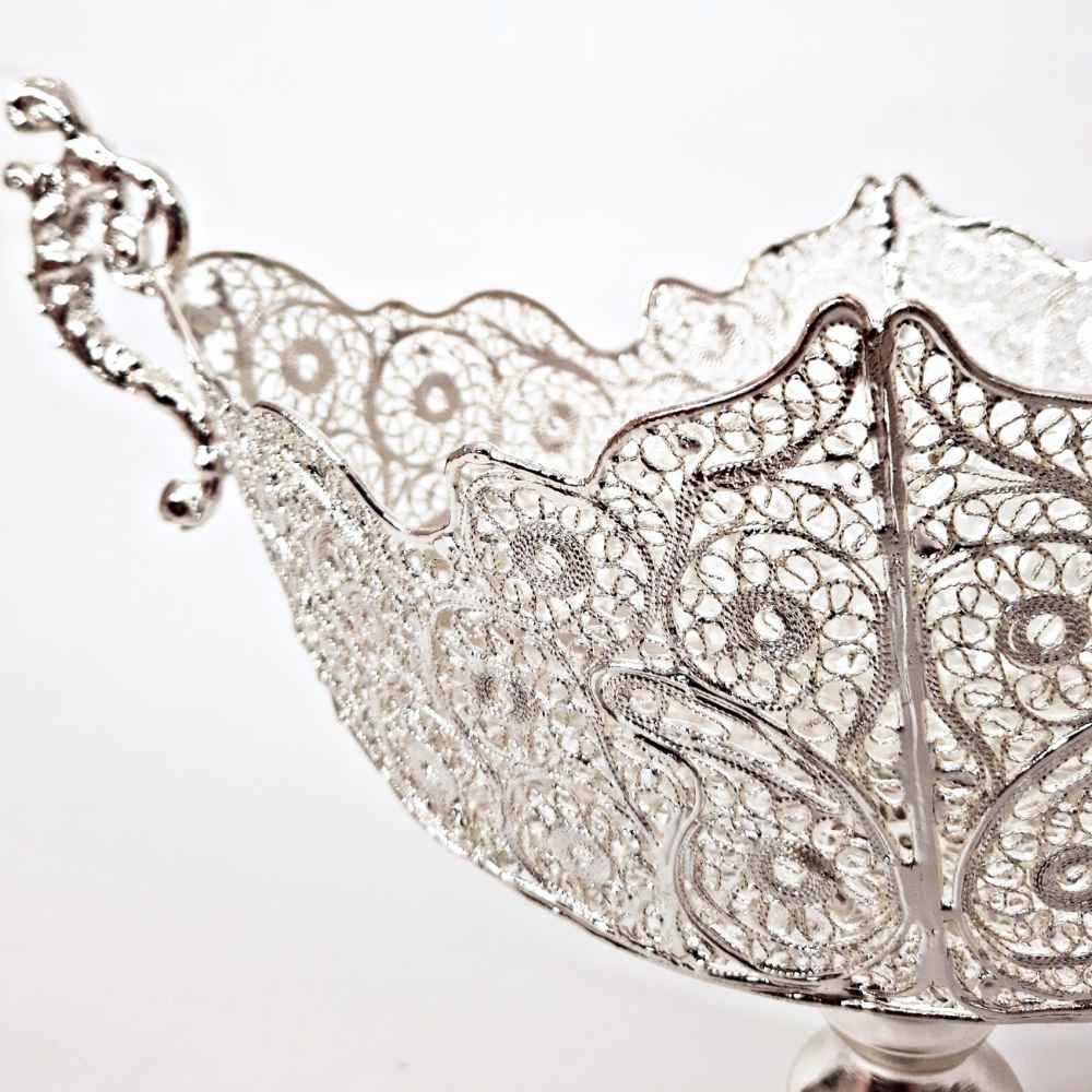 Price and Buy Persian Filigree Decorative Bowl – Authentic Tara Handcrafted Design - Image 3