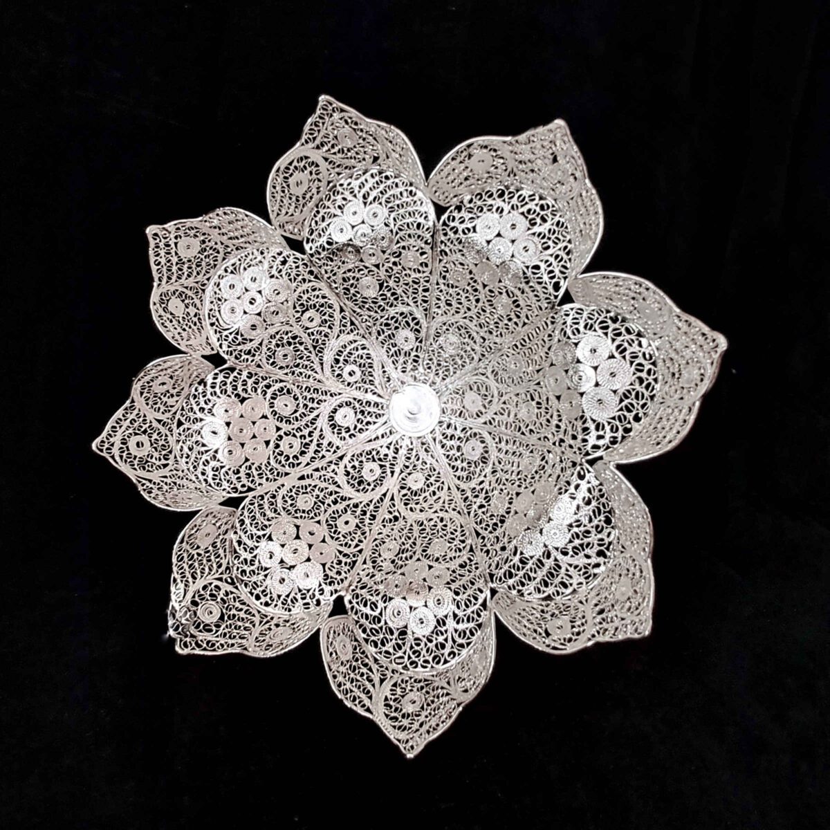 Price and Buy Persian Filigree Decorative Bowl – Handcrafted Decorative Fruit Bowl - Image 4