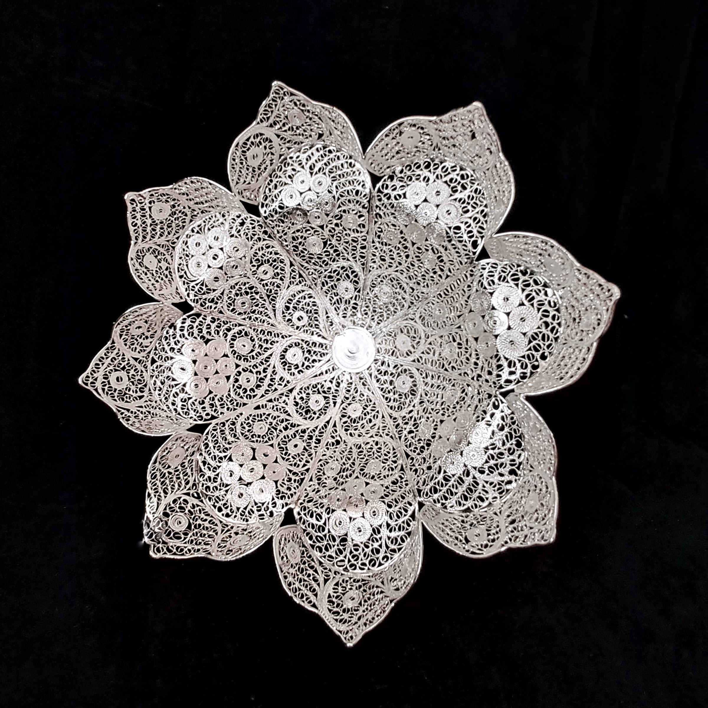 Price and Buy Persian Filigree Decorative Bowl – Handcrafted Decorative Fruit Bowl - Image 4