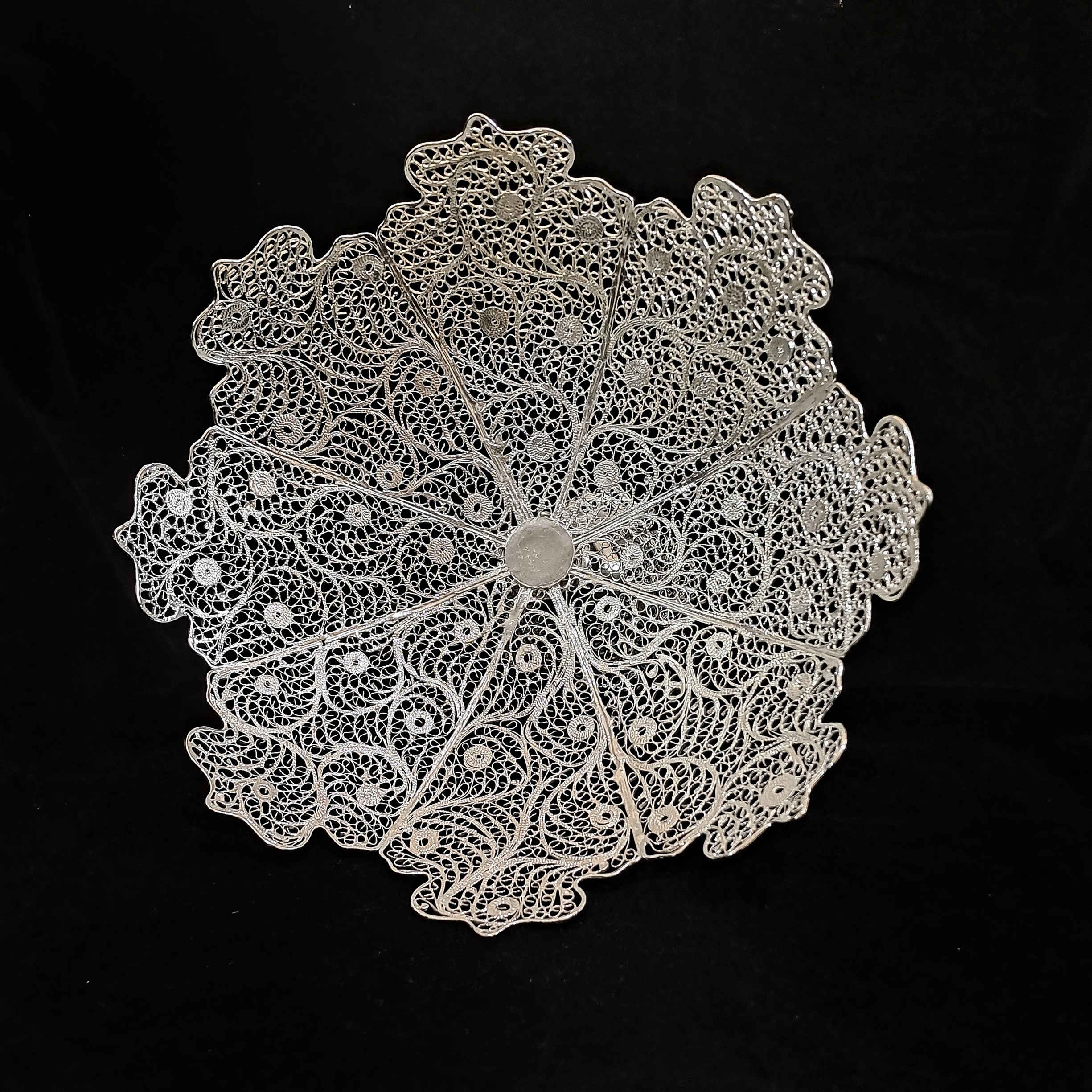 Price and Buy Persian Filigree Decorative Bowl – Malileh-Kari Handcrafted Art - Image 3