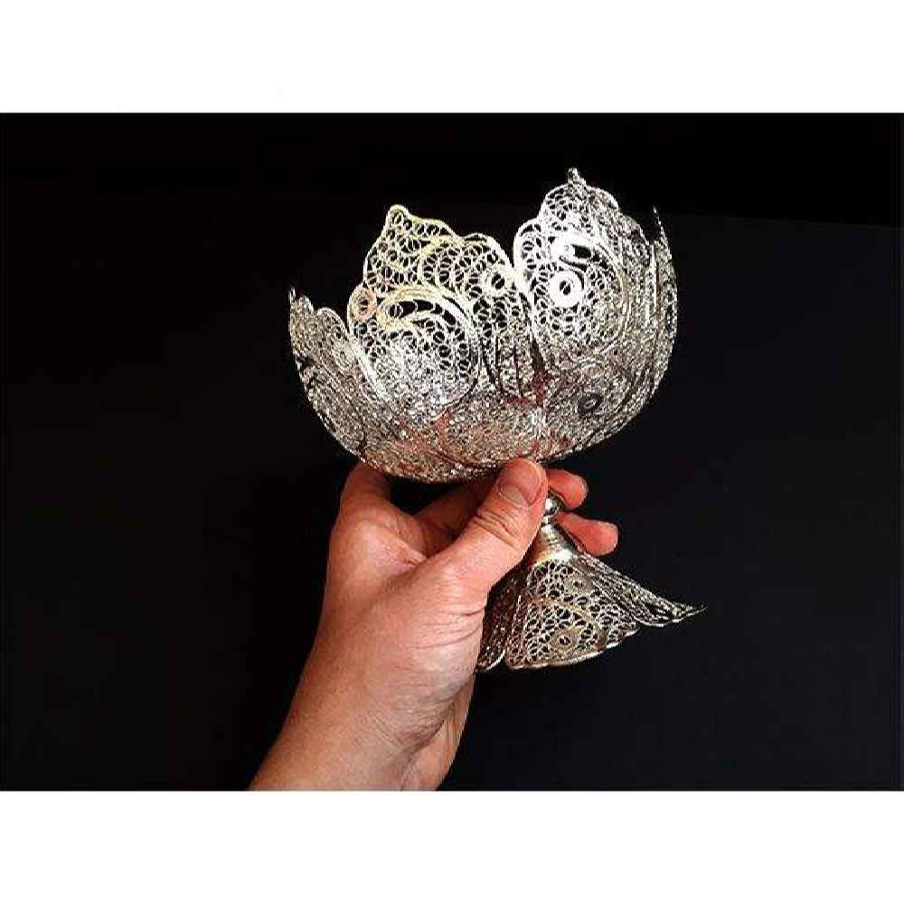 Price and Buy Persian Filigree Decorative Bowl – Tida 15 Elegant Craftsmanship - Image 4