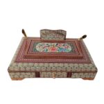 Price and Buy Persian Flair – Classic Wooden Holder with Detailed Khatam Kari Pattern - Image 3