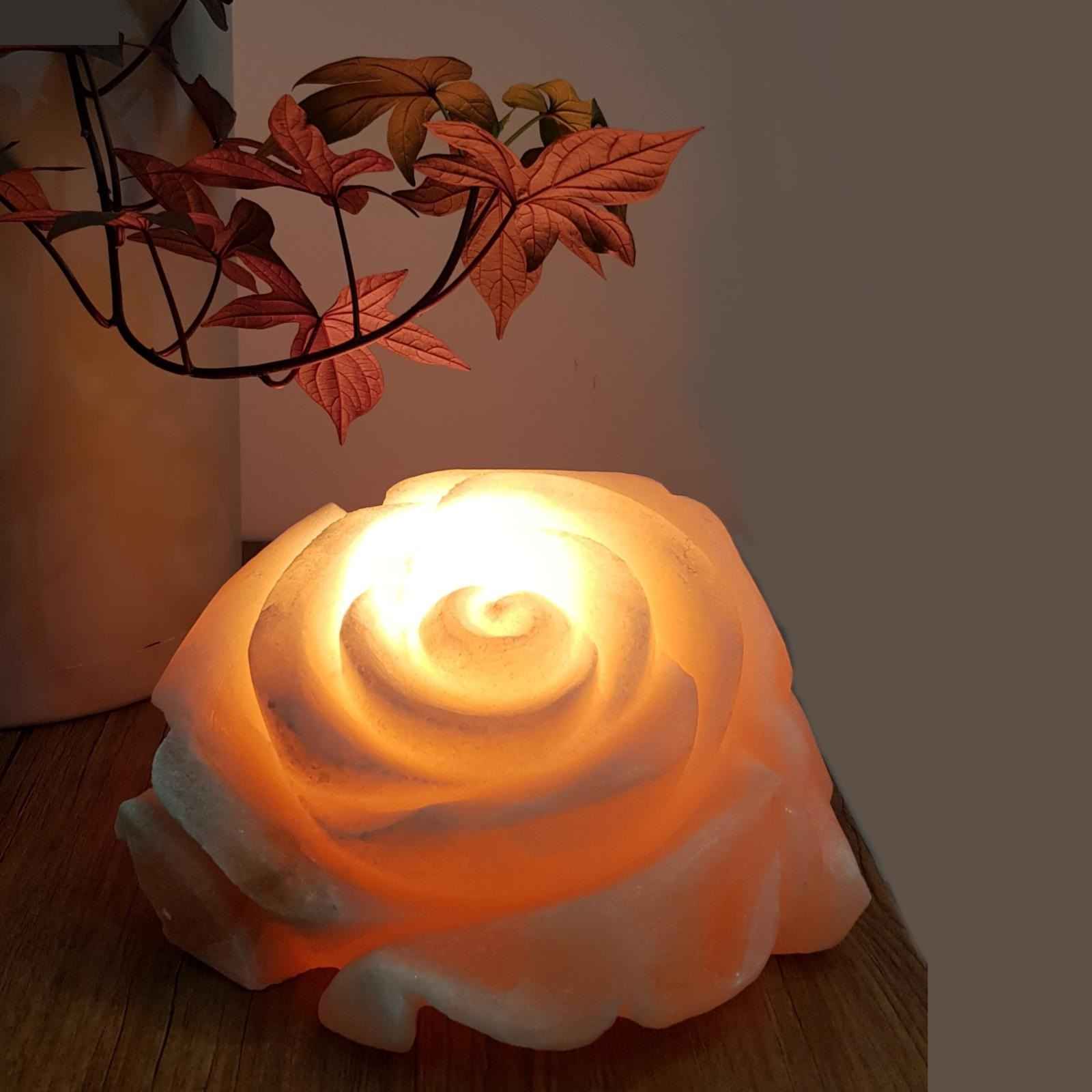 Price and Buy Persian Flower Salt Lamp – Handcrafted Roset Design - Image 3