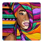 Price and Buy Persian Fridge Magnet with Indigenous Woman Design