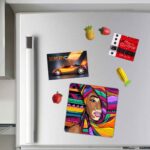 Price and Buy Persian Fridge Magnet with Indigenous Woman Design - Image 4