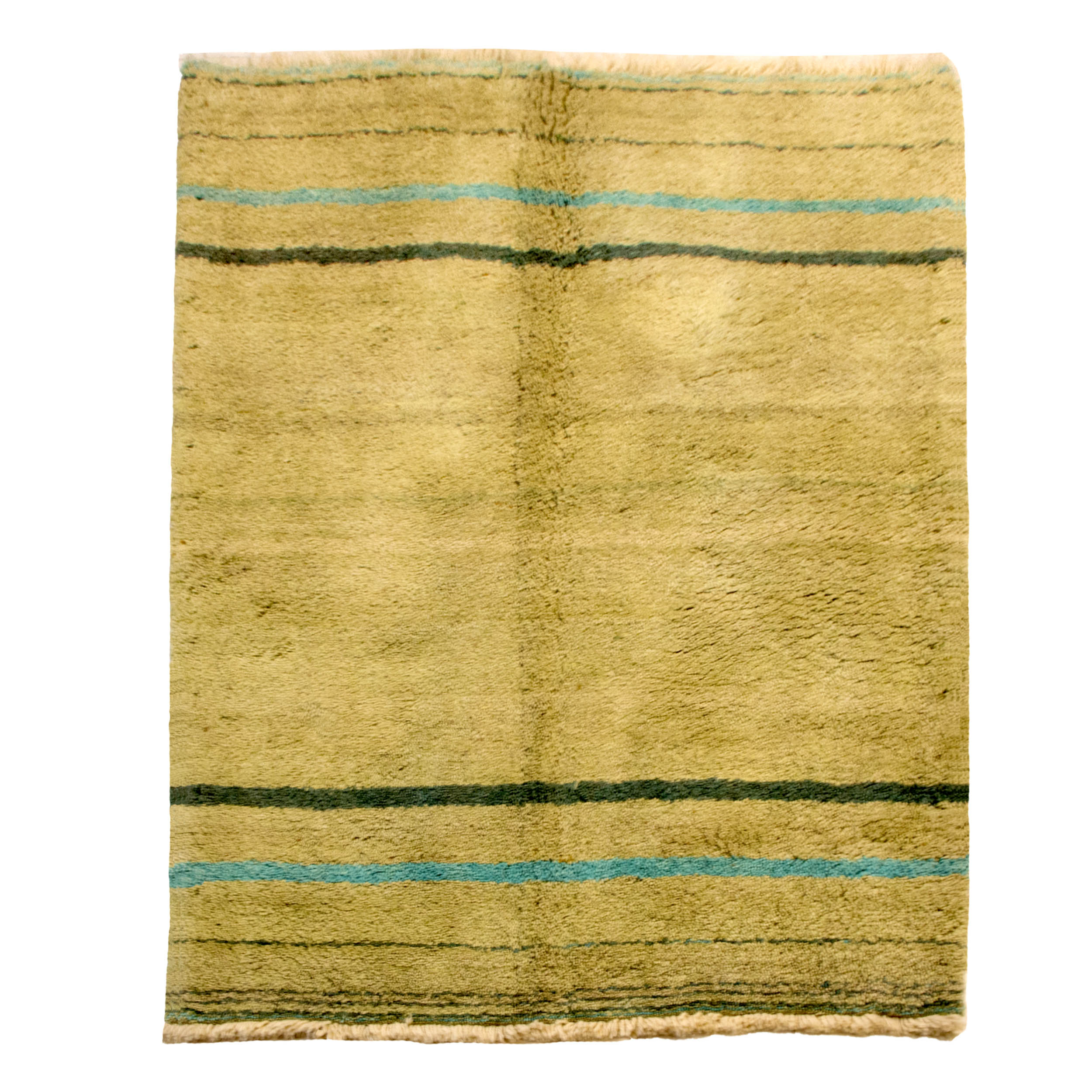 Price and Buy Persian Gabbeh Rug with Wool Handwoven in Khorasan Yellow