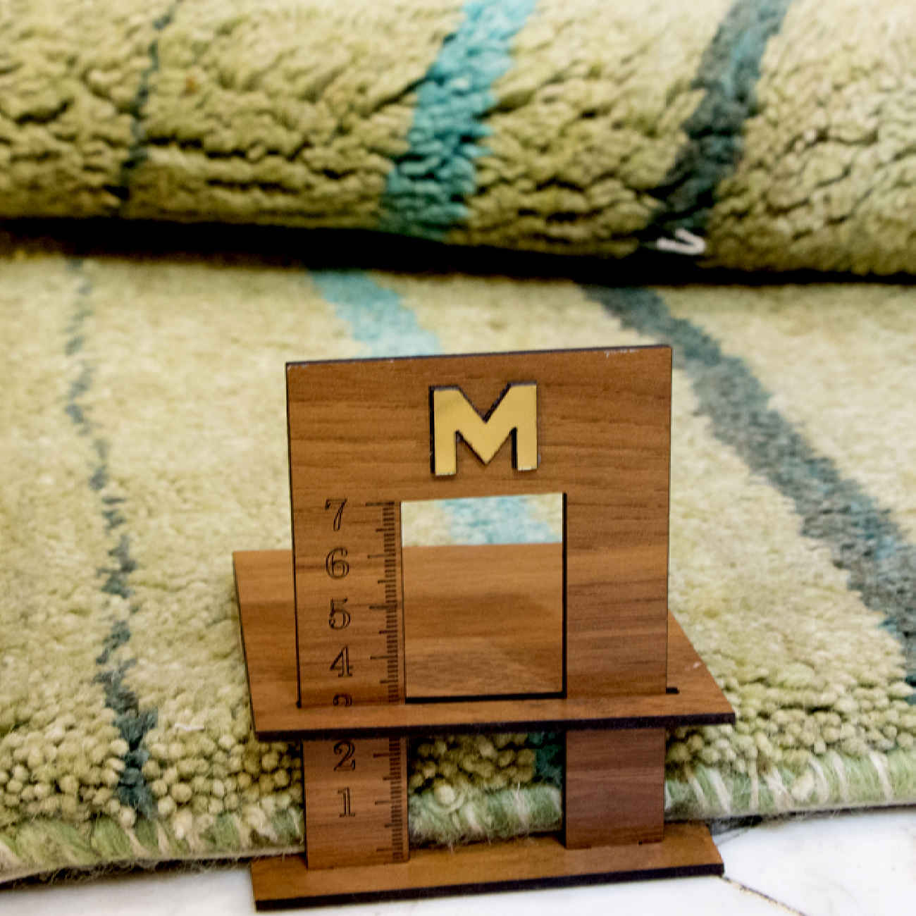 Price and Buy Persian Gabbeh Rug with Wool Handwoven in Khorasan Yellow - Image 5