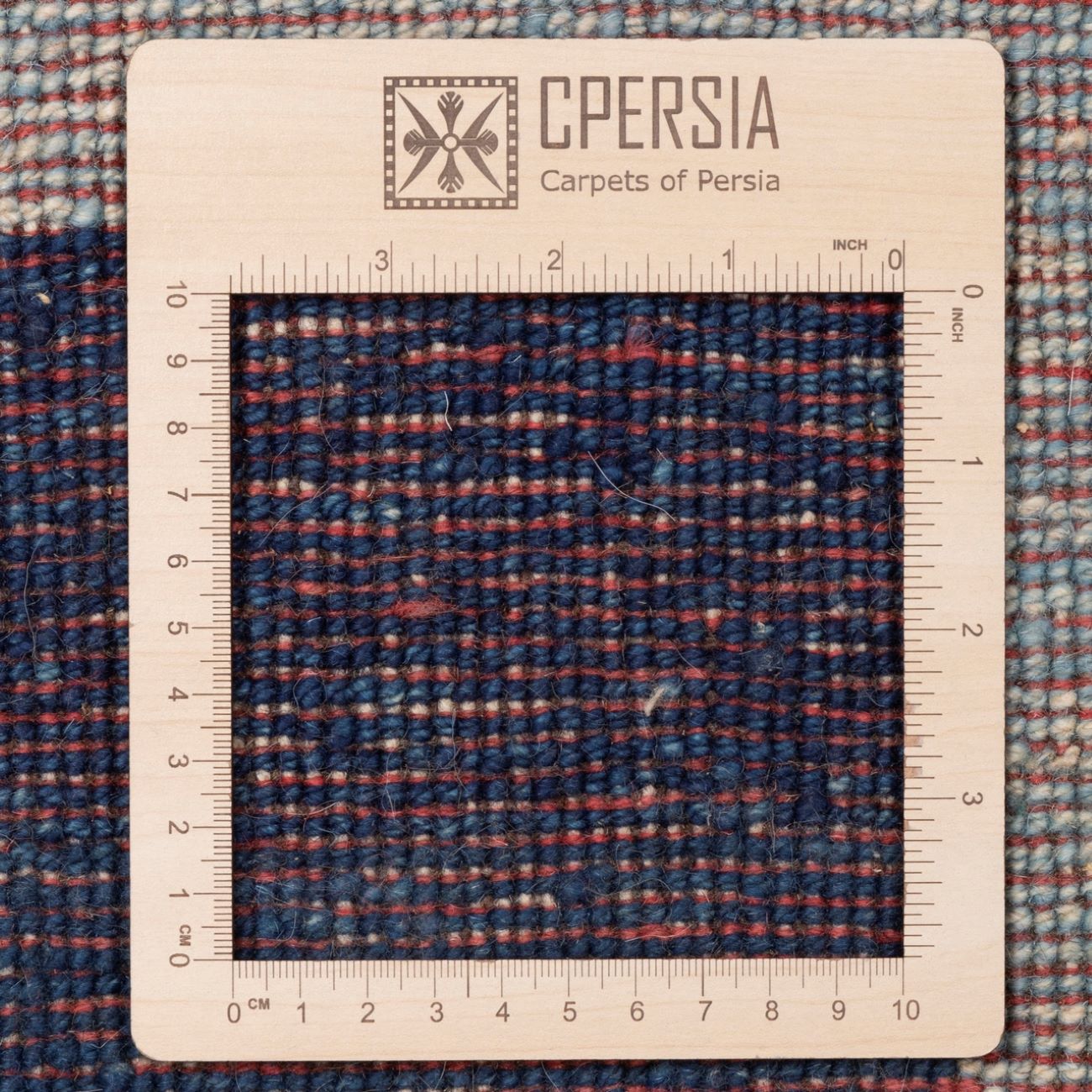 Price and Buy Persian Gabbeh Runner Rug with Wool Handwoven in Fars Bordered Navy Blue - Image 4