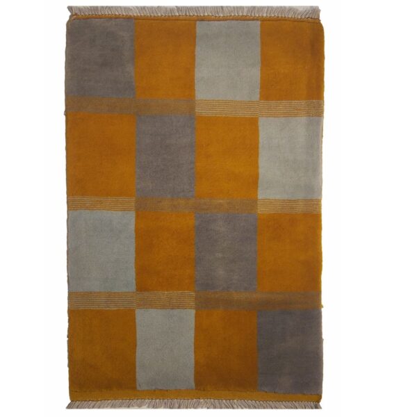 Price and Buy Persian Gabbeh Wool Rug Genuine Handwoven in Fars Checkered