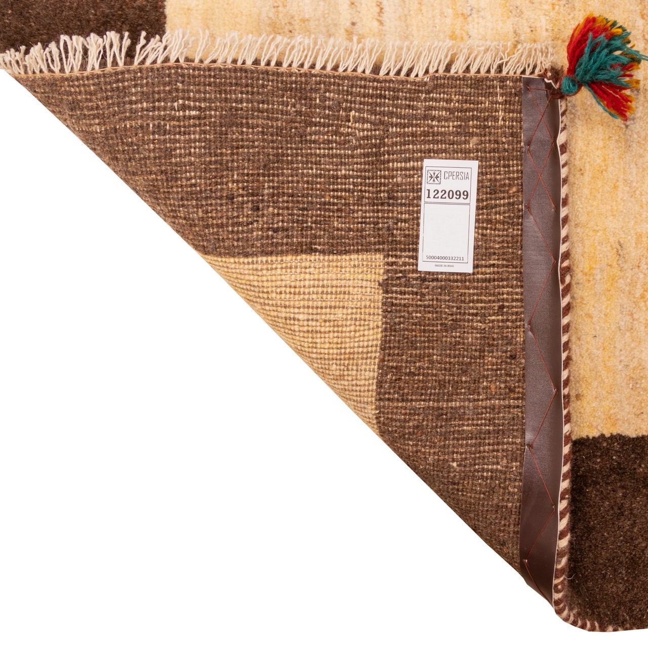 Price and Buy Persian Gabbeh Wool Rug Handwoven in Fars Bordered Animal Motifs - Image 4