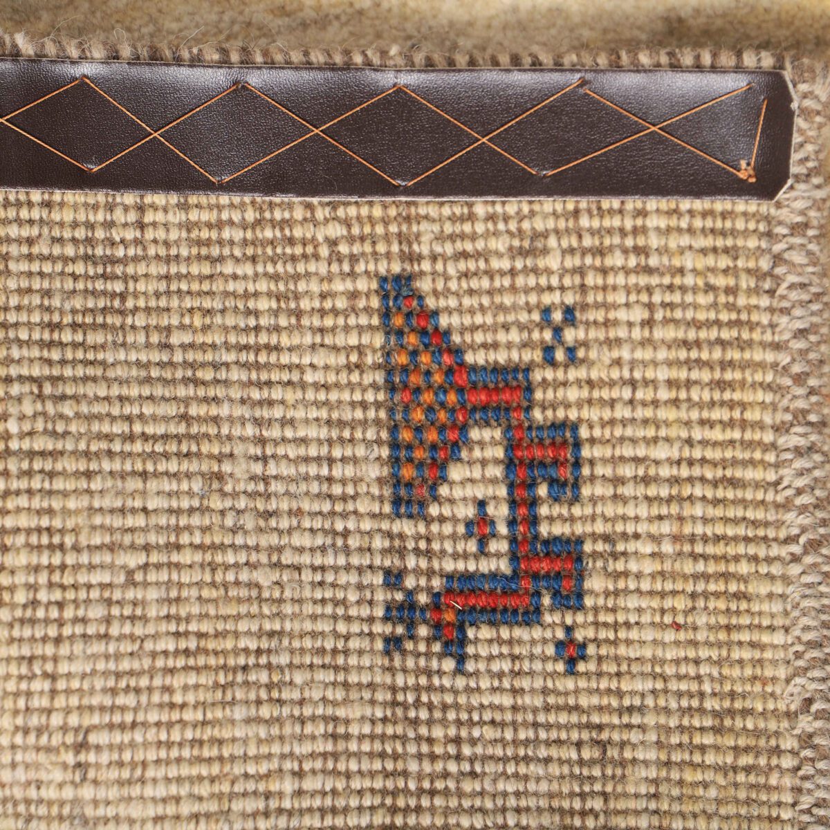 Price and Buy Persian Gabbeh Wool Rug Handwoven in Fars Cream - Image 4