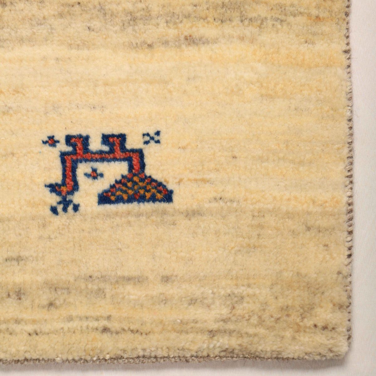 Price and Buy Persian Gabbeh Wool Rug Handwoven in Fars Cream - Image 5