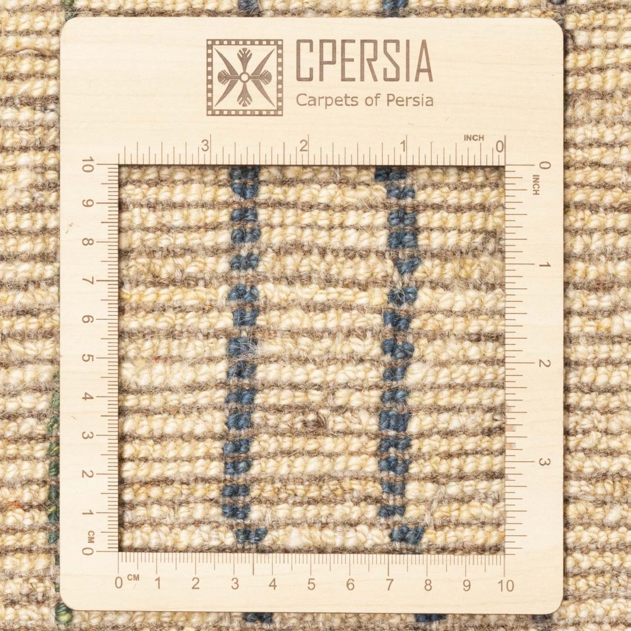 Price and Buy Persian Gabbeh Wool Rug Handwoven in Fars Floral Cream - Image 5