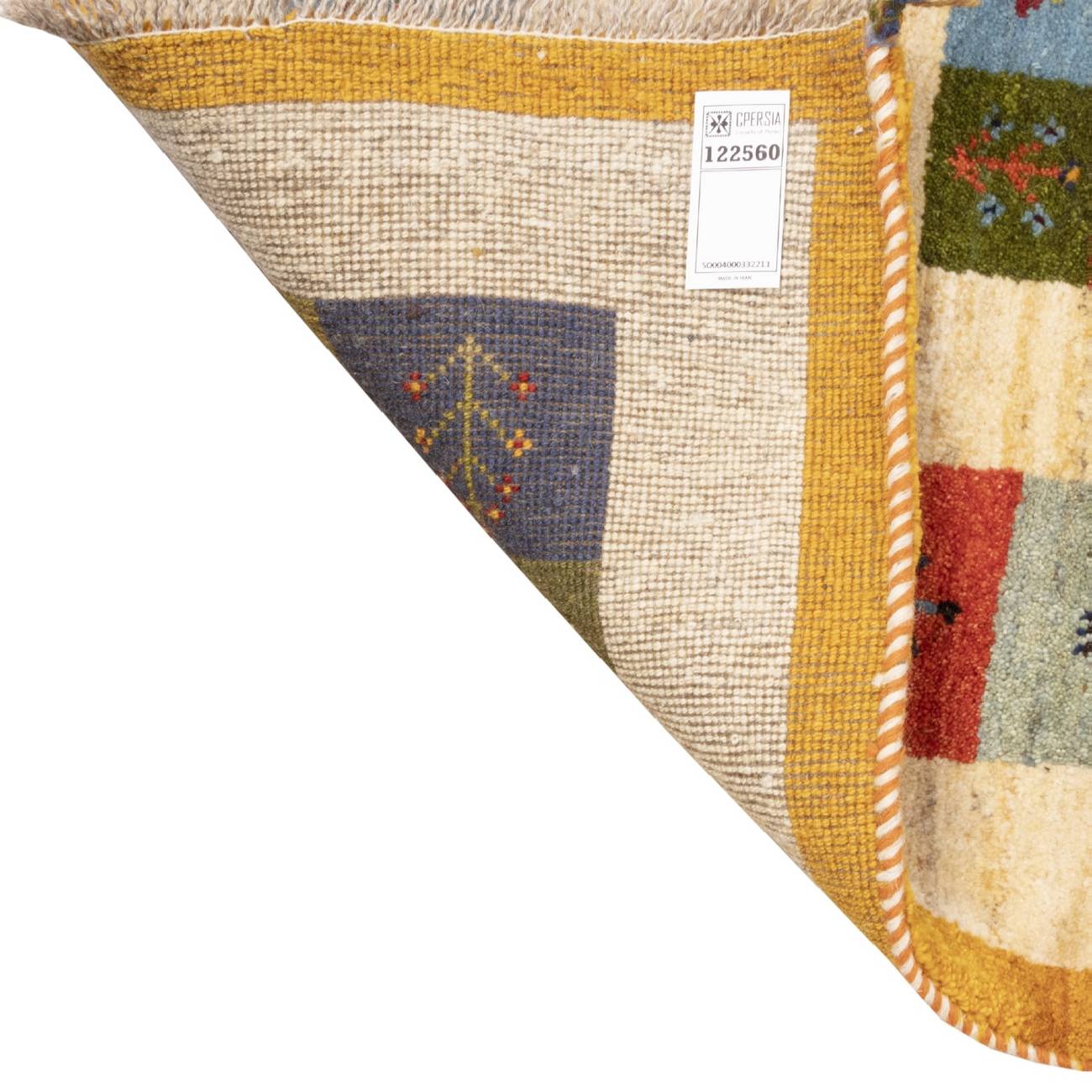 Price and Buy Persian Gabbeh Wool Rug Handwoven in Fars Kashkuli Cream - Image 5