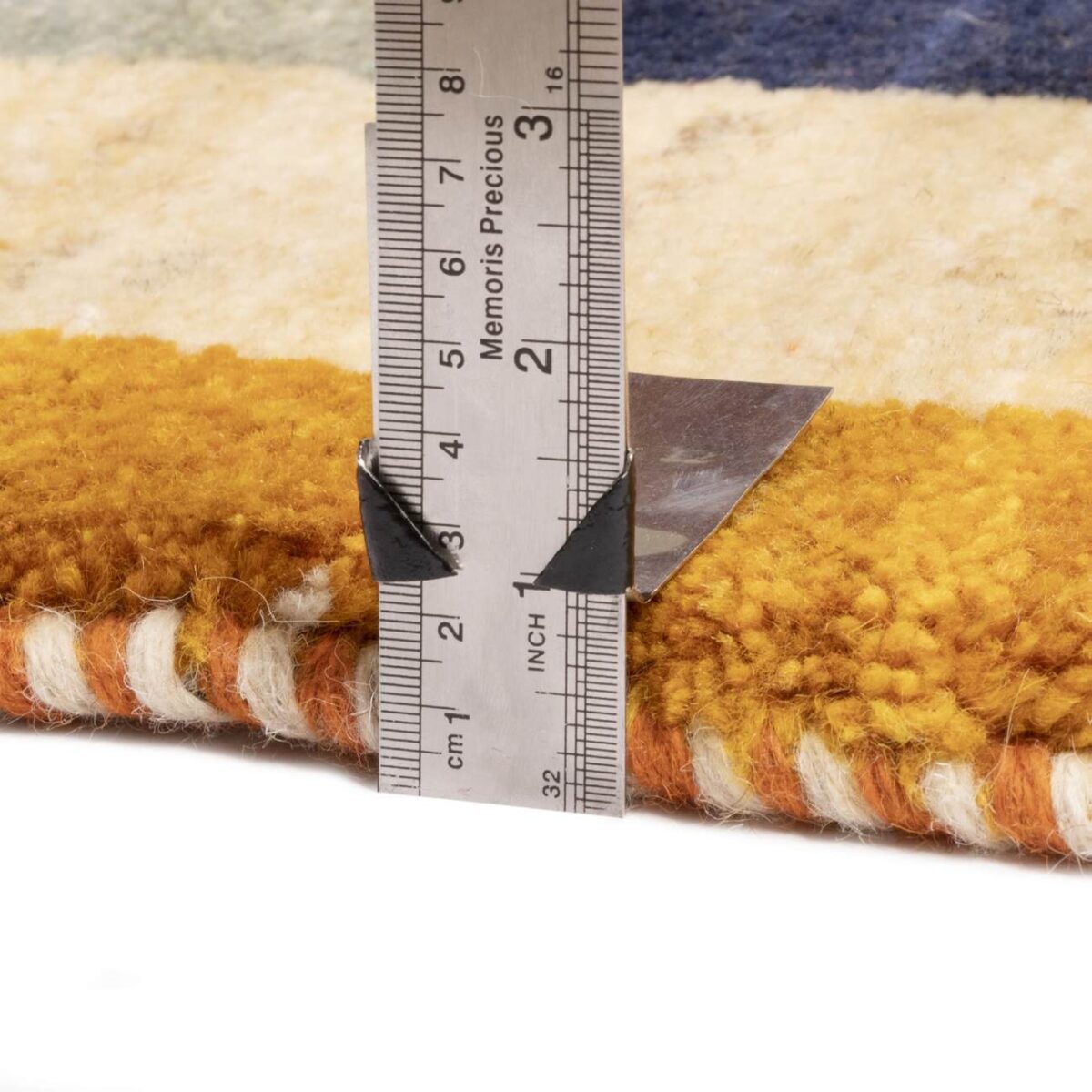 Price and Buy Persian Gabbeh Wool Rug Handwoven in Fars Kashkuli Cream - Image 9