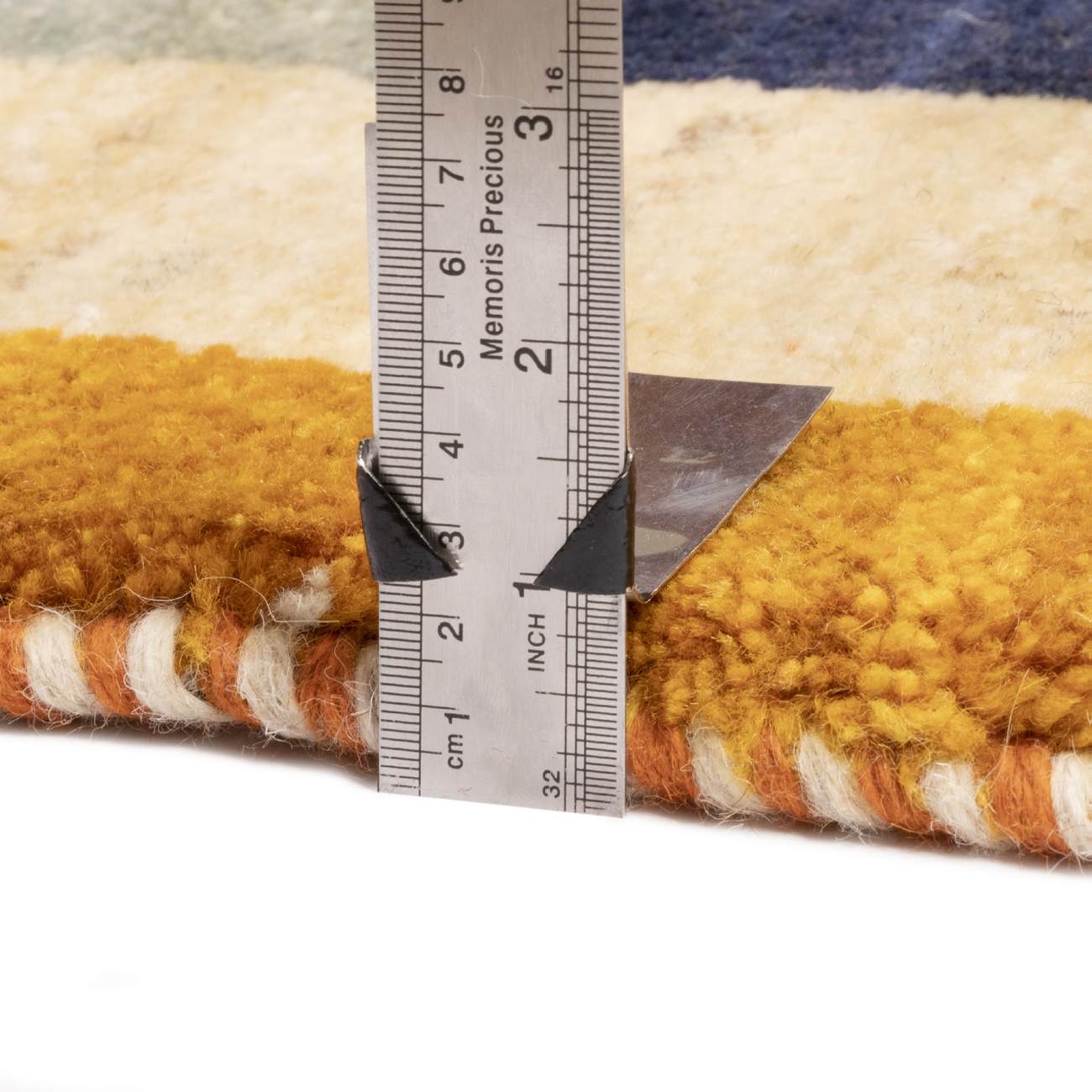 Price and Buy Persian Gabbeh Wool Rug Handwoven in Fars Kashkuli Cream - Image 9