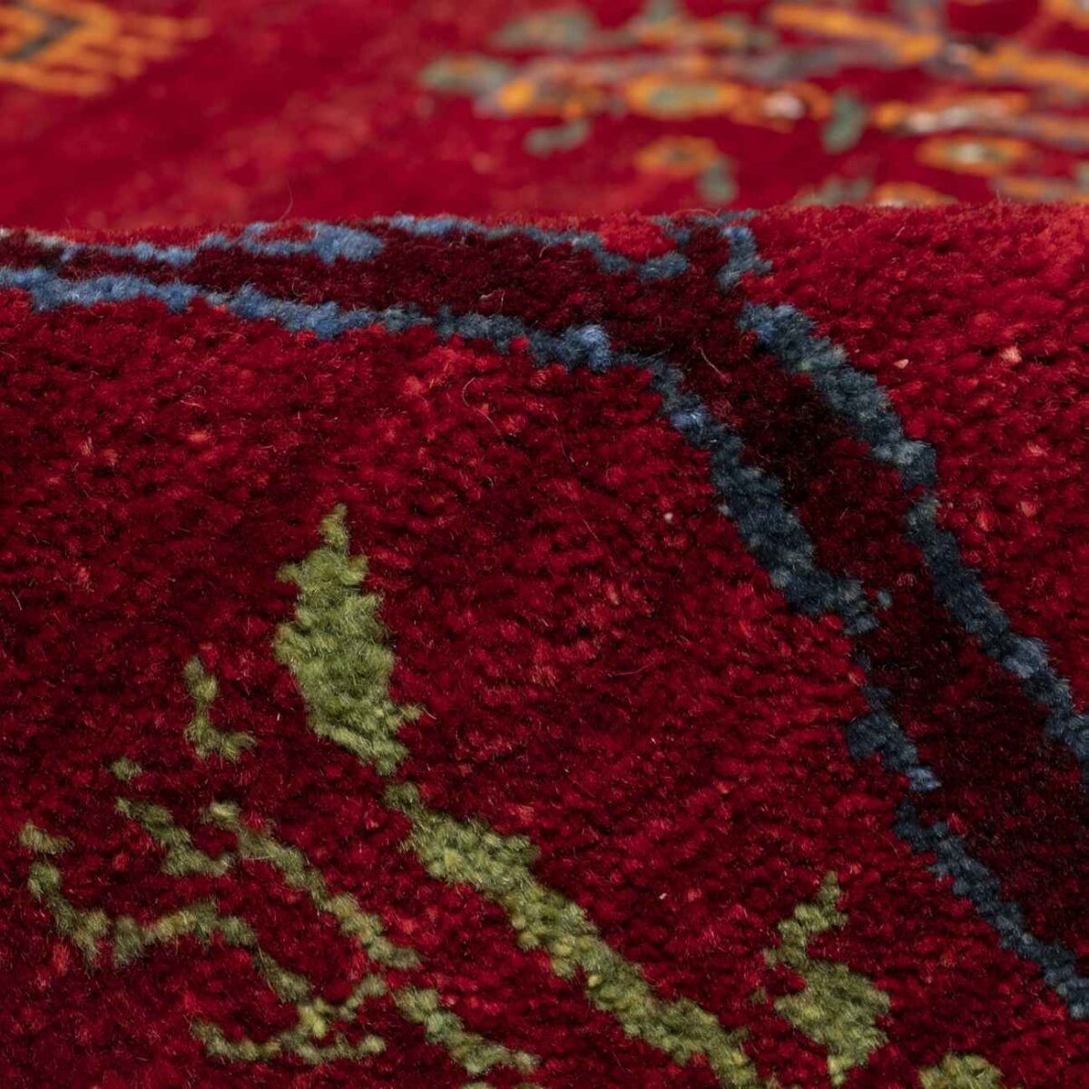 Price and Buy Persian Gabbeh Wool Rug Handwoven in Fars Tree Motifs - Image 9