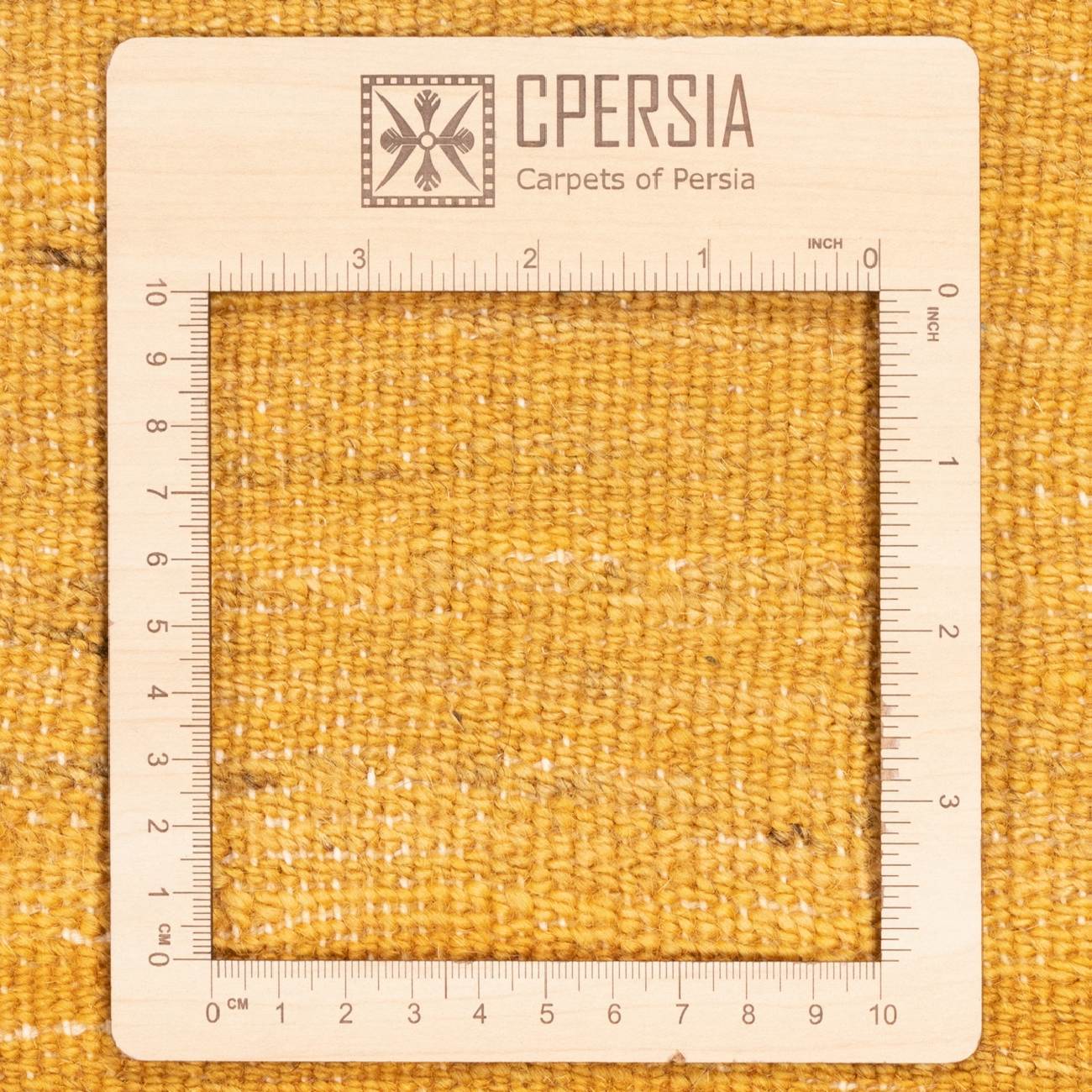Price and Buy Persian Gabbeh Wool Rug Handwoven in Fars Yellow - Image 4