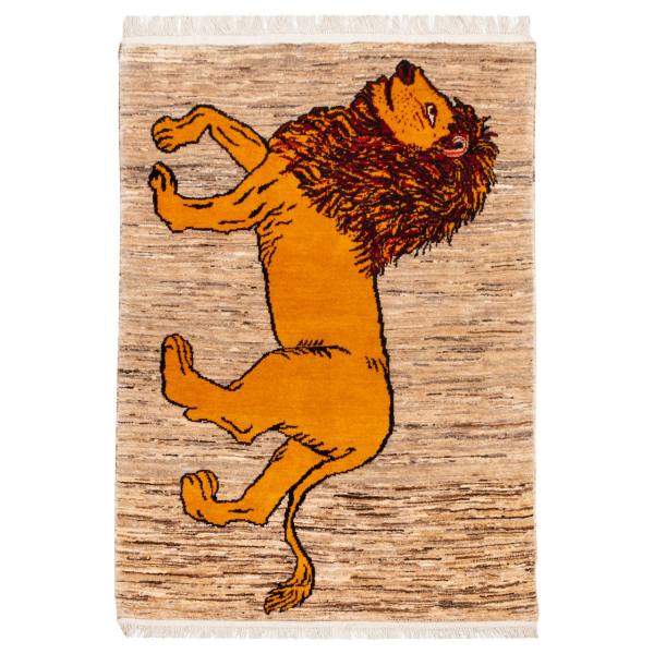 Price and Buy Persian Gabbeh Wool Rug Handwoven with Animal Motifs Golden Lion_68f7a7b00a625.jpeg Price and Buy Persian Gabbeh Wool Rug Handwoven with Animal Motifs Golden Lion