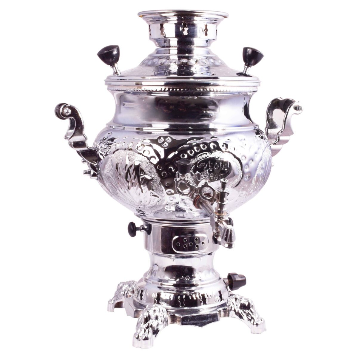 Price and Buy Persian Gas Samovar Traditional Design Tea Maker Smooth Finish 4.5-Liter