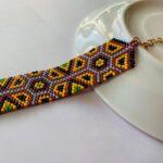 Price and Buy Persian Geometric Woven Beaded Bracelet for Women