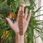 Price and Buy Persian Geometric Woven Beaded Bracelet for Women - Image 3
