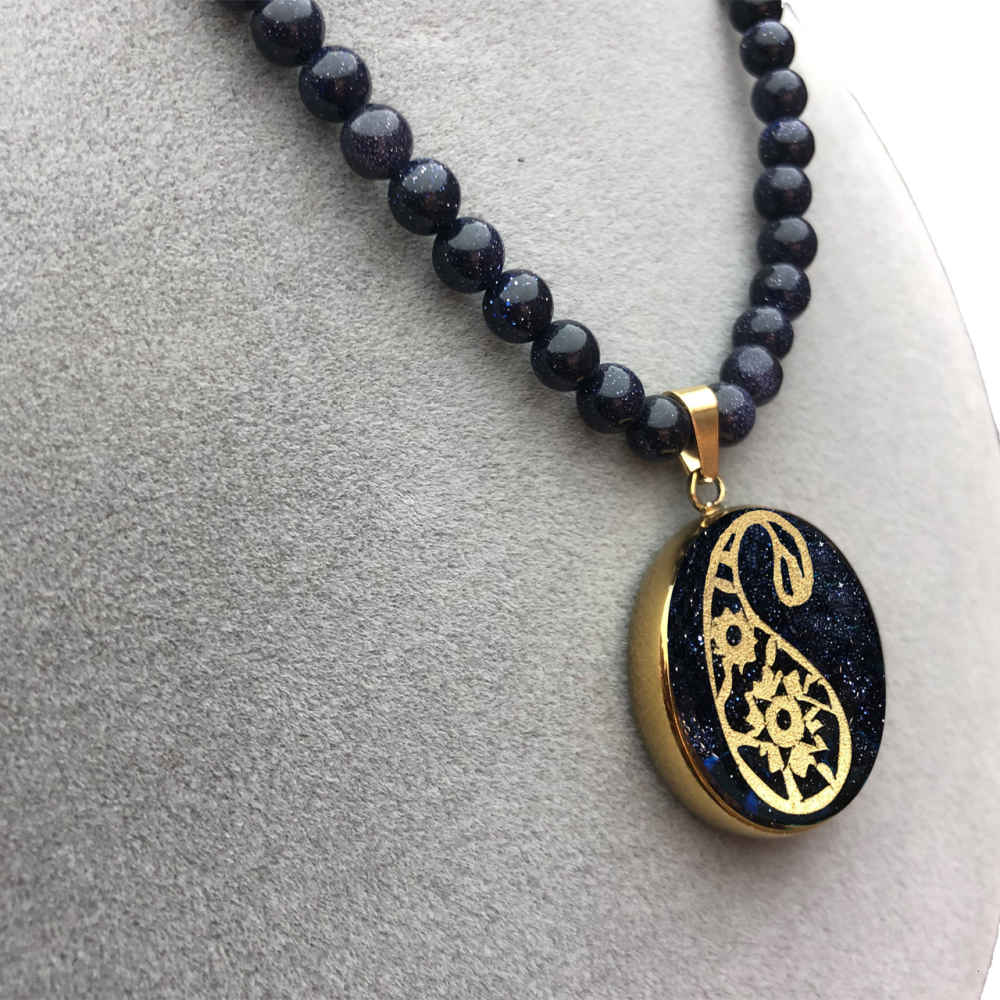 Price and Buy Persian Gold Plated Necklace Boteh Jegheh - Image 3