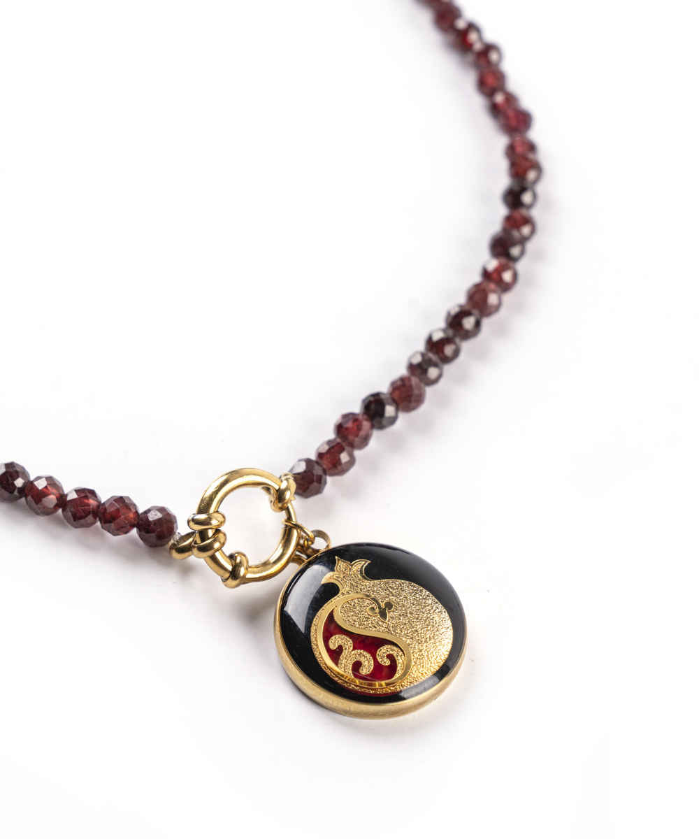 Price and Buy Persian Gold Plated Necklace for Women Artistic Nazli - Image 5