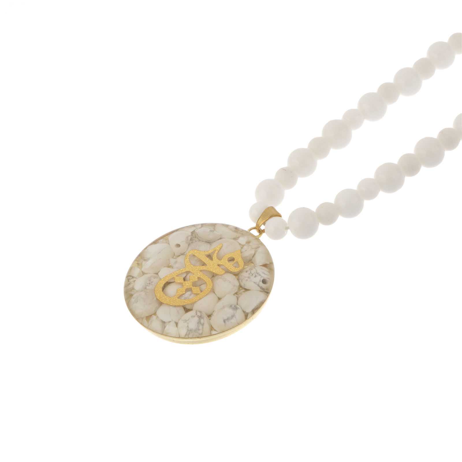 Price and Buy Persian Gold Plated Necklace for Women Hich Calligraphy - Image 3